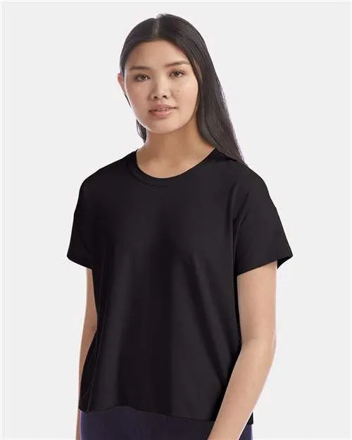 Champion Ladies Sport Soft Touch Crop T-Shirt