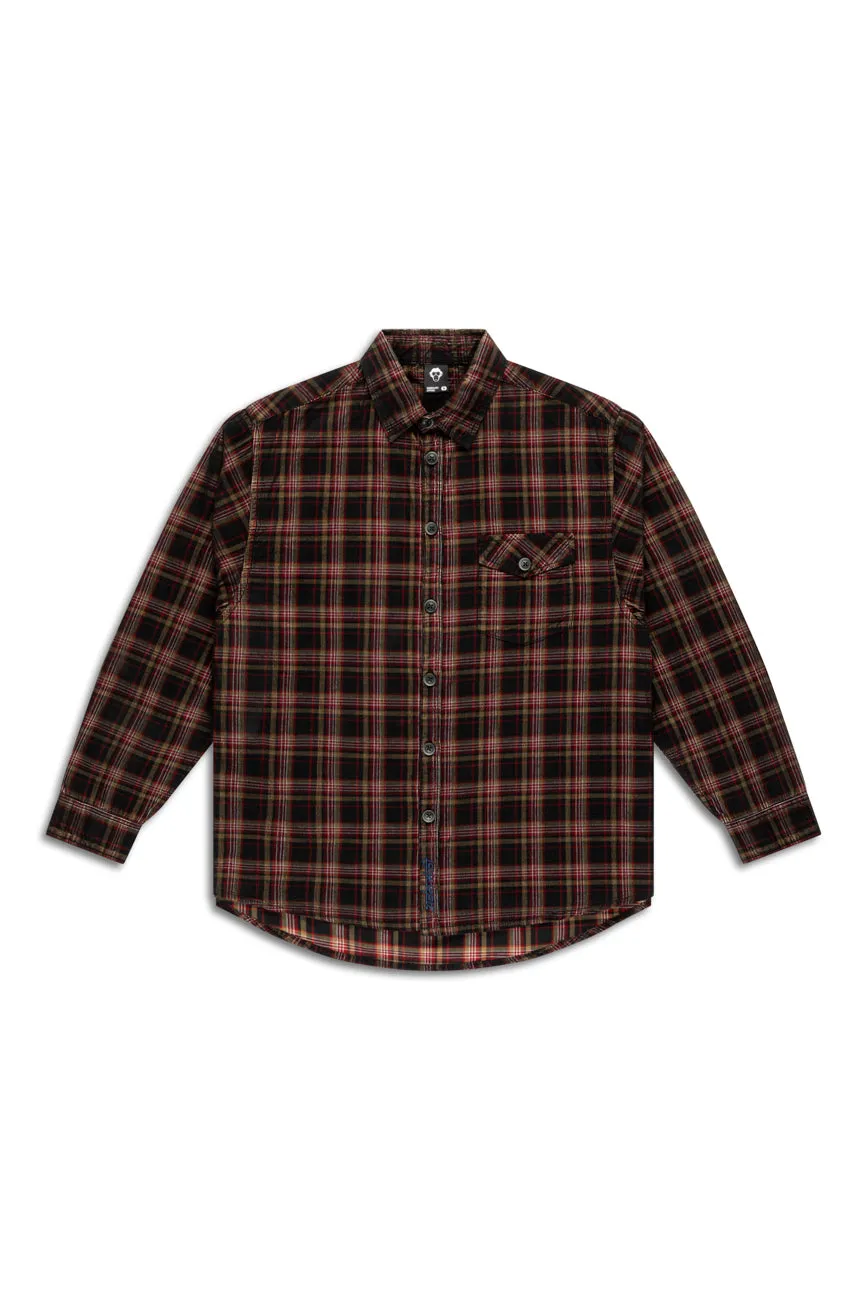 Check Corduroy Shirt 002 // regular fit