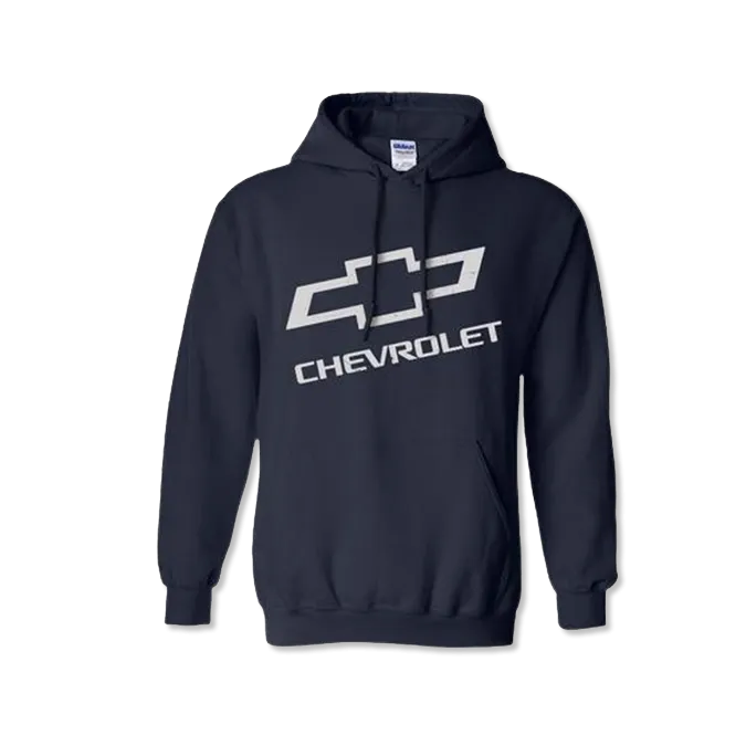 Chevrolet Distressed Bowtie Hoodie