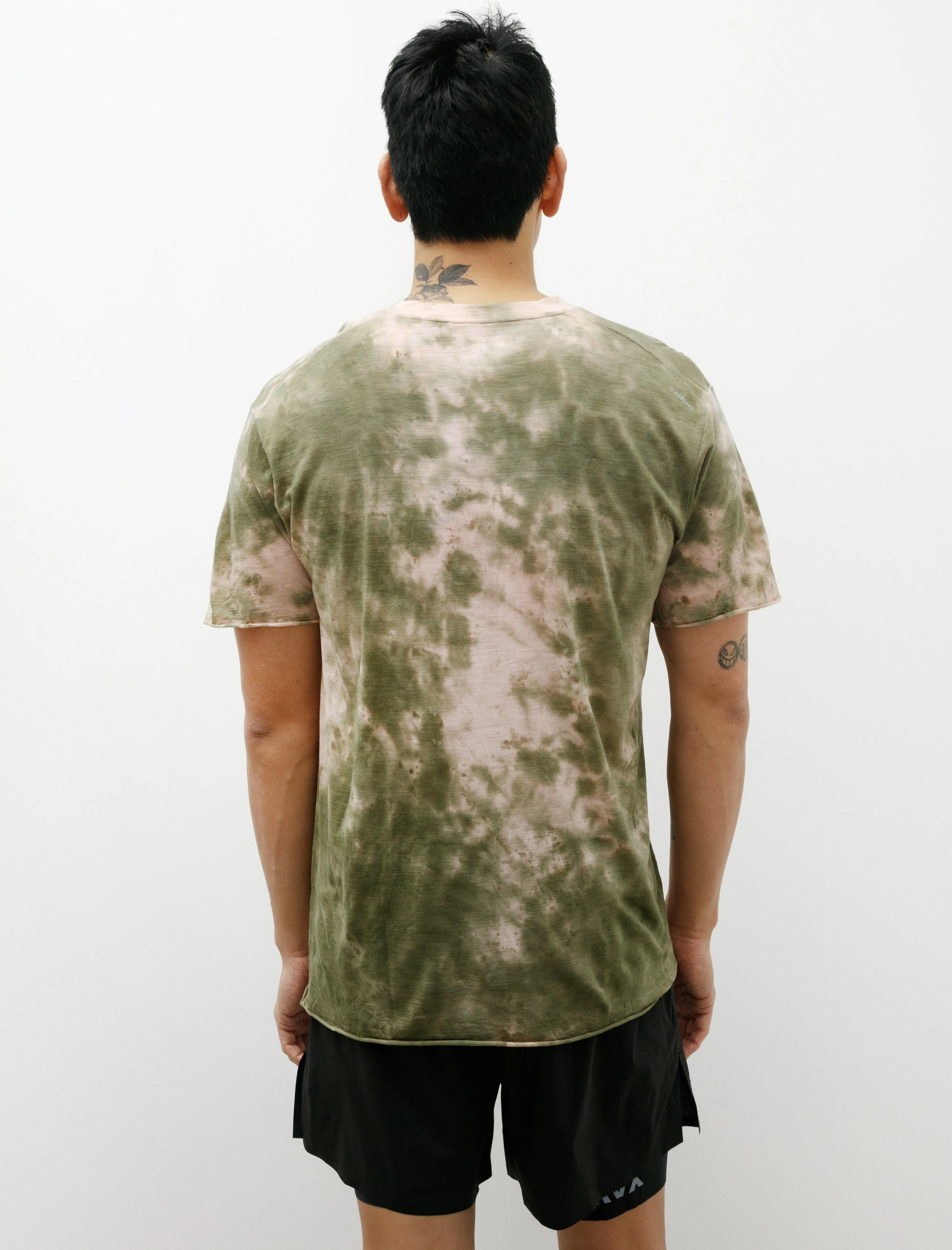 Cloud Merino T-shirt Aloha Tie-Dye