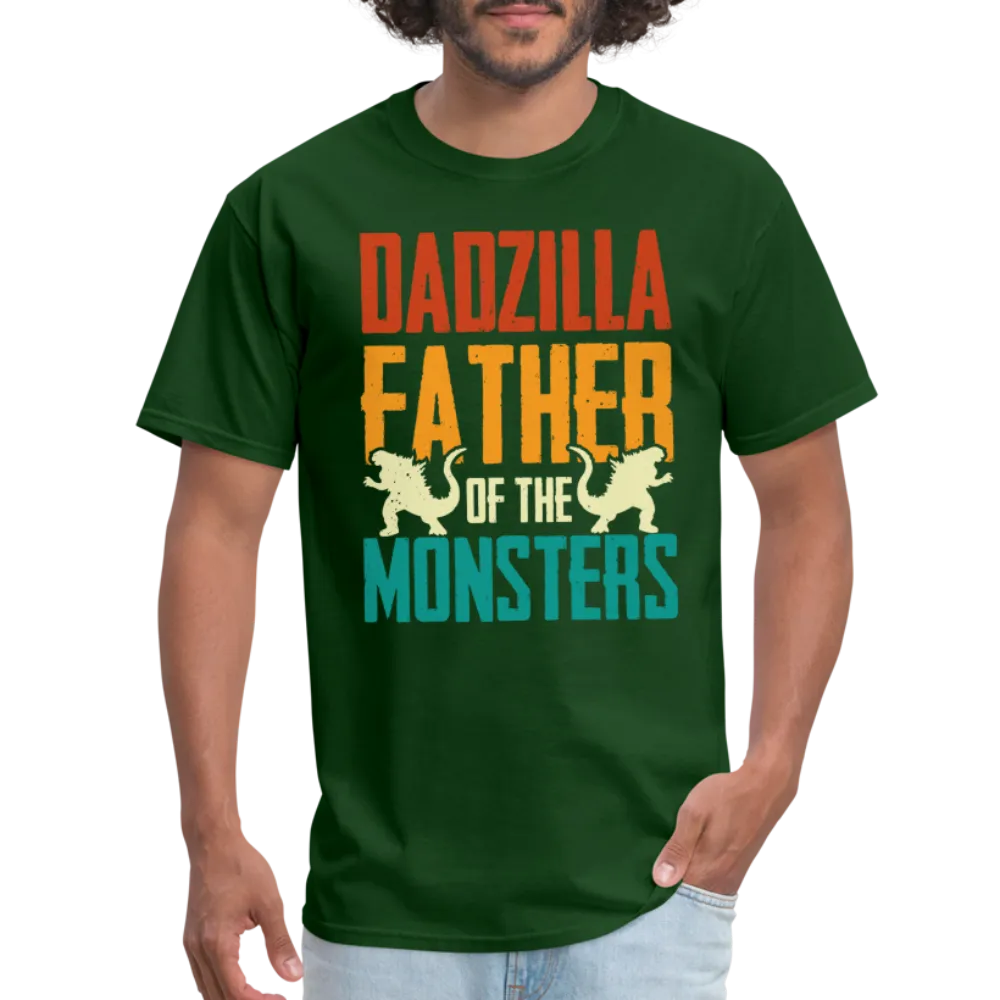 Dadzilla Father of the Monsters T-Shirt