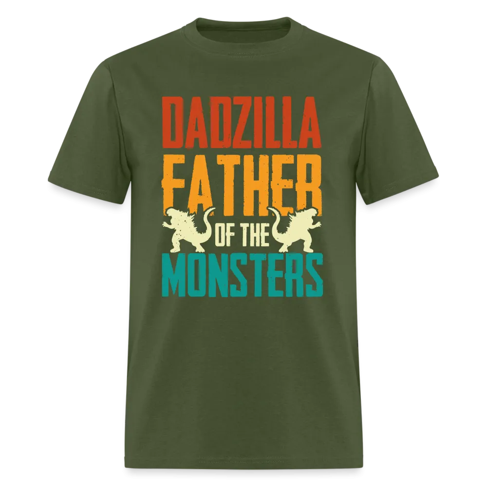 Dadzilla Father of the Monsters T-Shirt