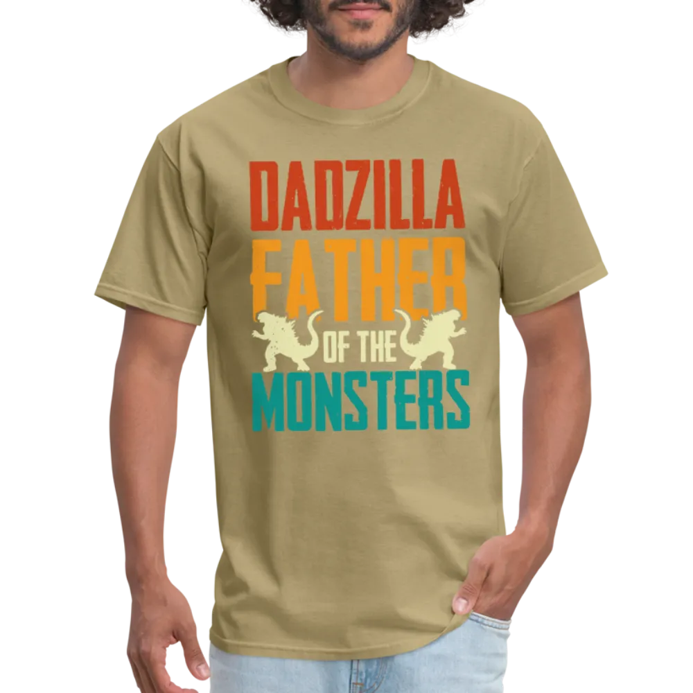 Dadzilla Father of the Monsters T-Shirt