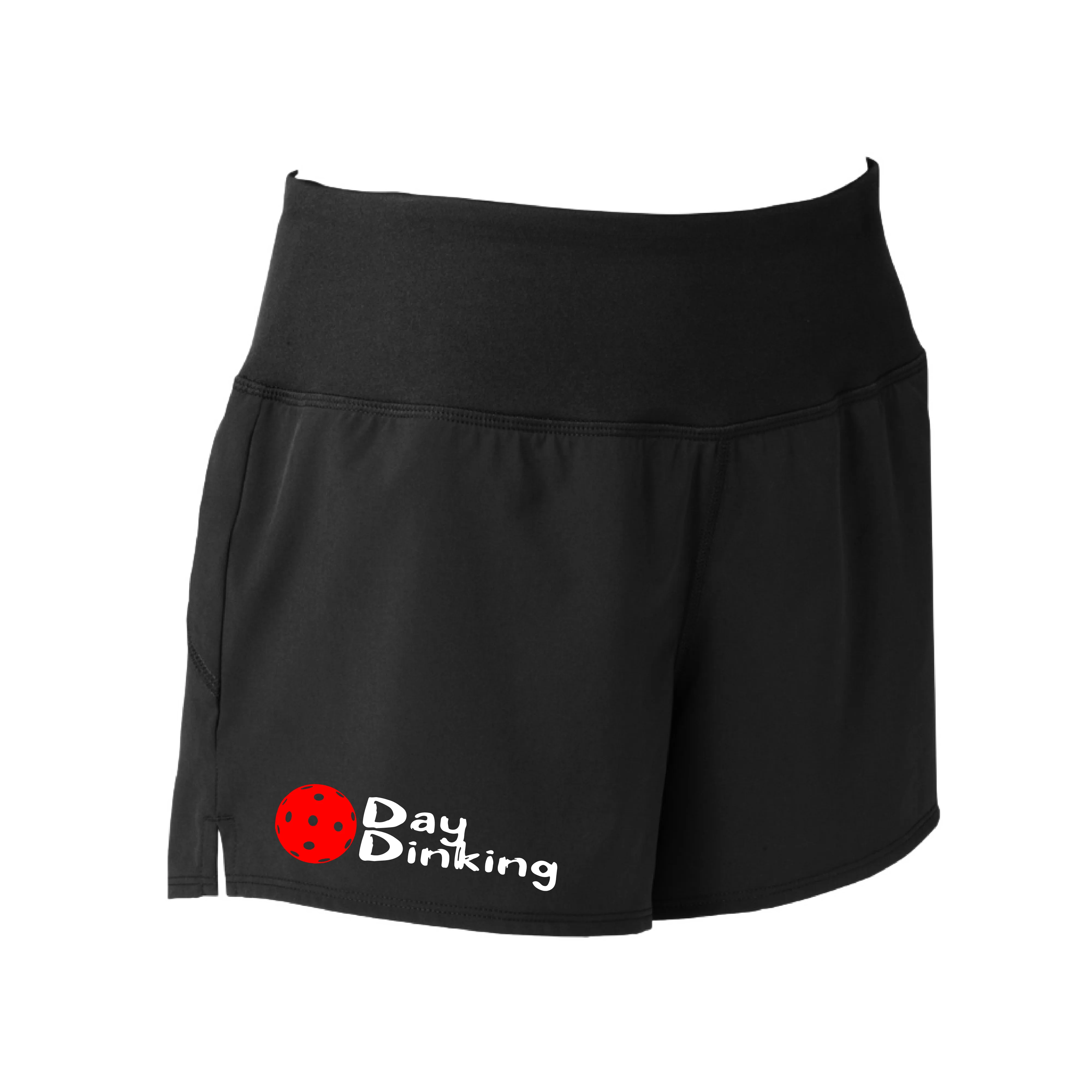 Day Dinking (Pickleball Colors Purple Rainbow White Yellow Red) | Women's Pickleball Shorts