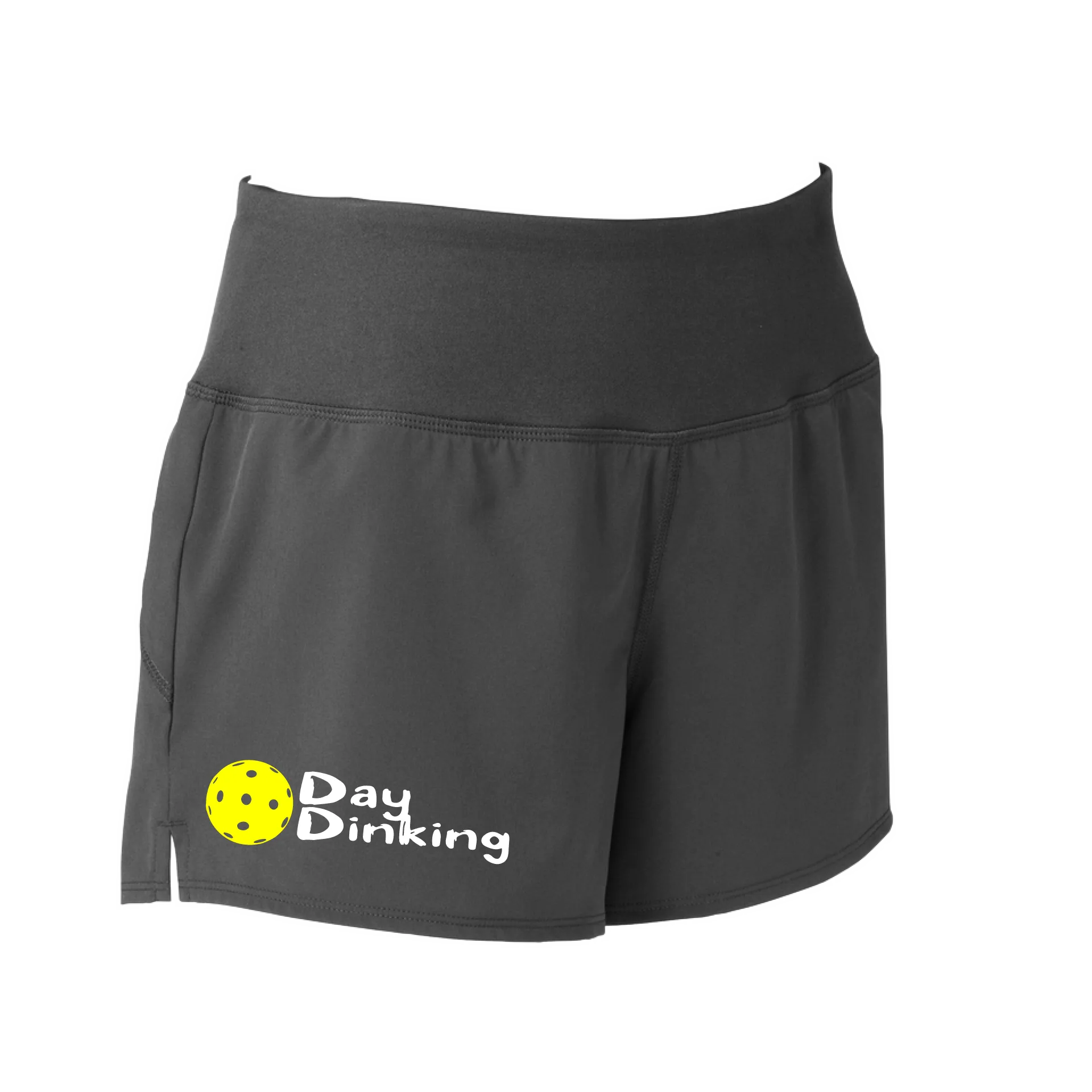 Day Dinking (Pickleball Colors Purple Rainbow White Yellow Red) | Women's Pickleball Shorts