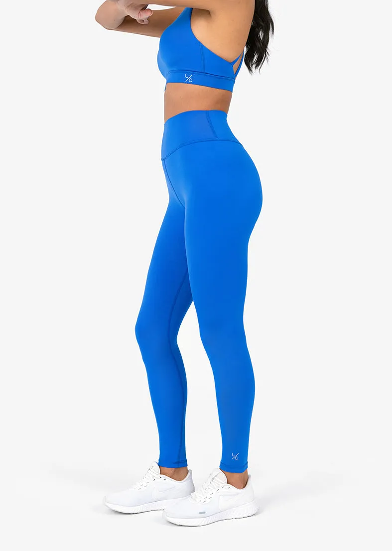 Elevate Touch Full Length Legging Electric Blue