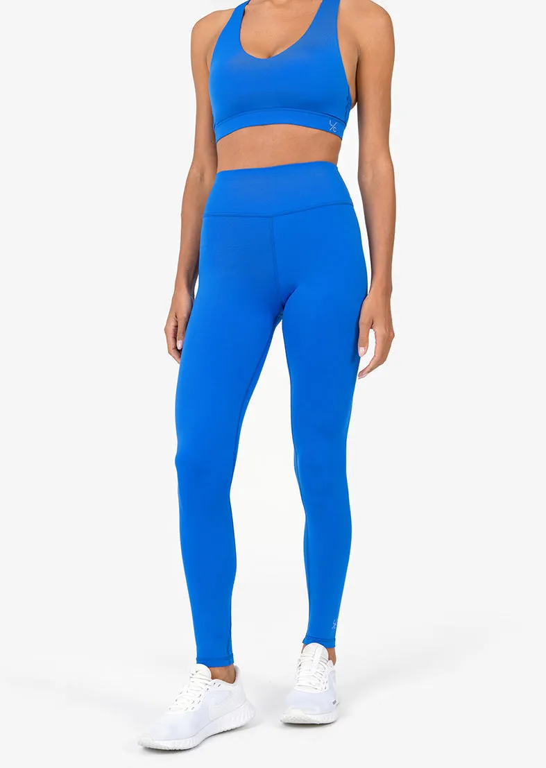 Elevate Touch Full Length Legging Electric Blue