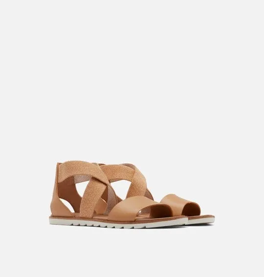 Ella II Women's Leather Sandal - Honest Beige, Chalk