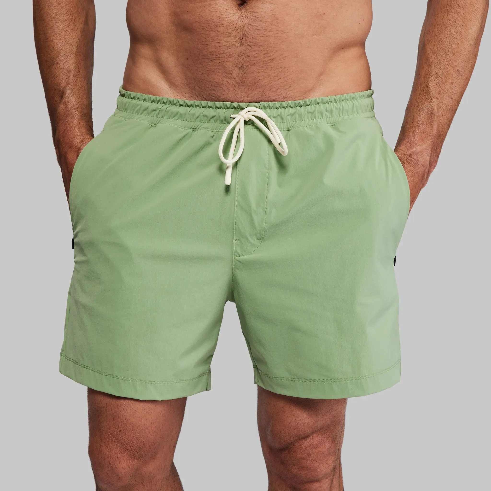 Equator Swim Shorts. Sage Green edition