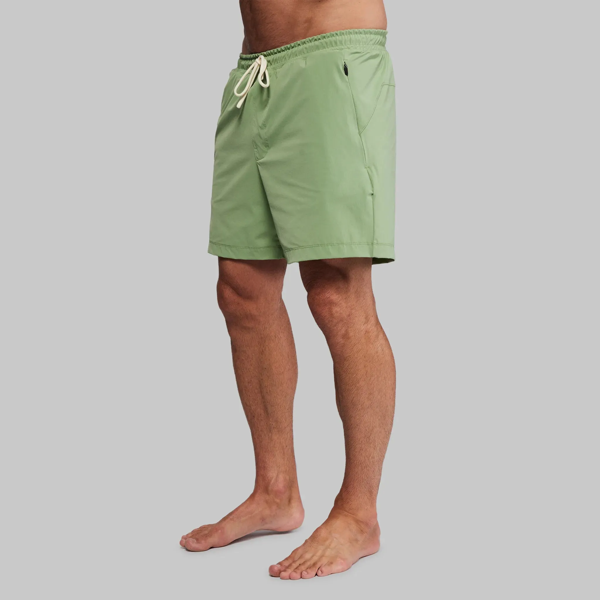 Equator Swim Shorts. Sage Green edition