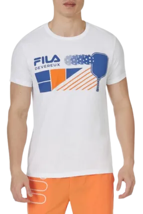 FILA Men's X DVRX Short Sleeve Graphic Pickleball Tee