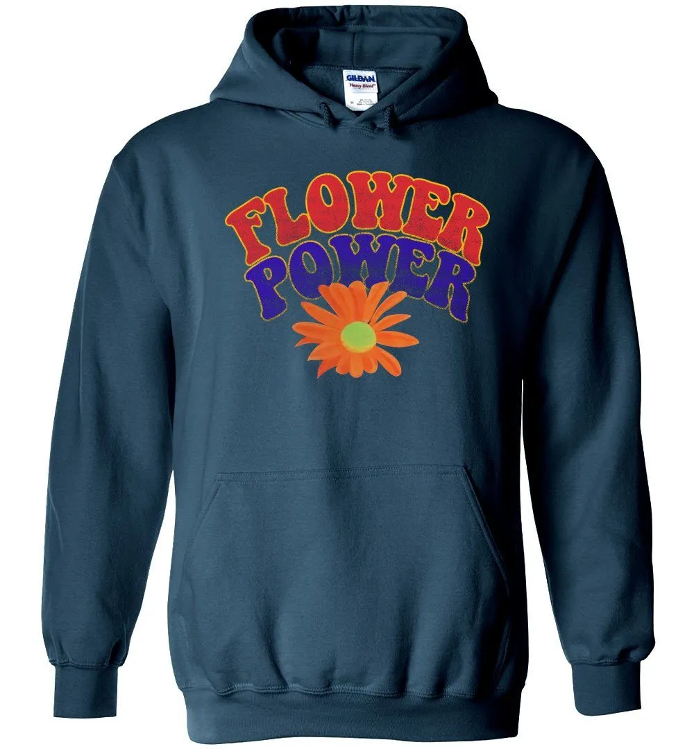 Flower Power- Heavy Blend Hoodie