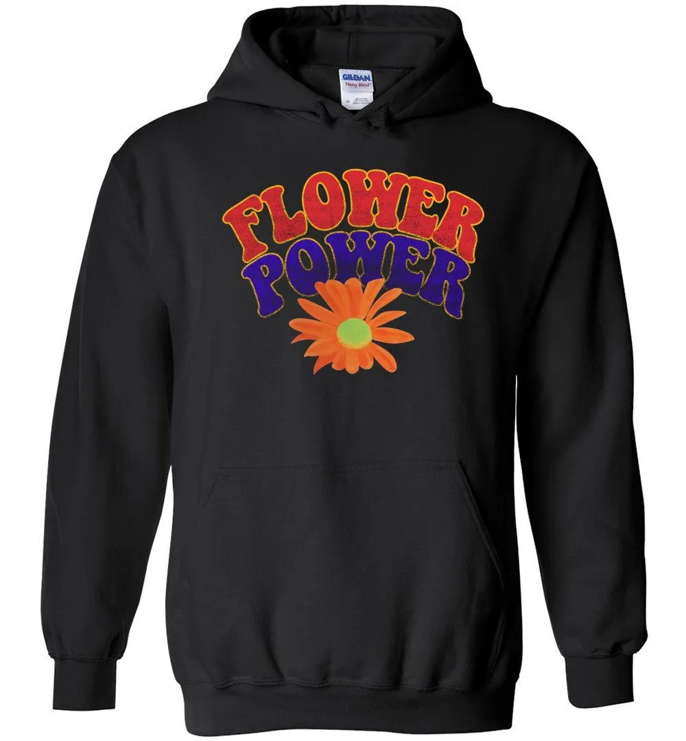 Flower Power- Heavy Blend Hoodie