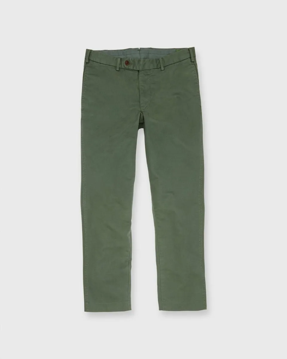 Garment-Dyed Sport Trouser in Fir High Ridge Twill