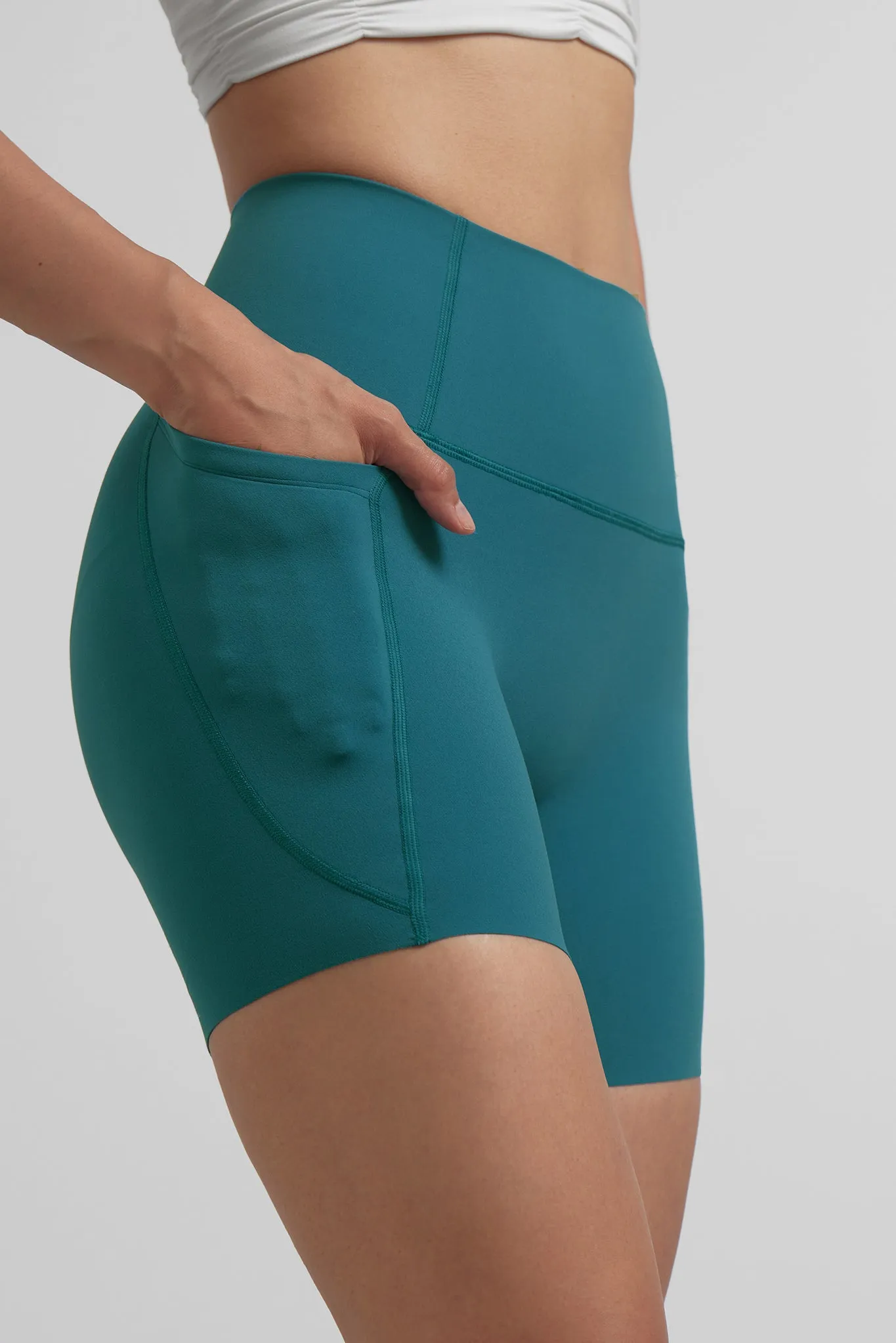 Harmonix Yoga Shorts Turquoise