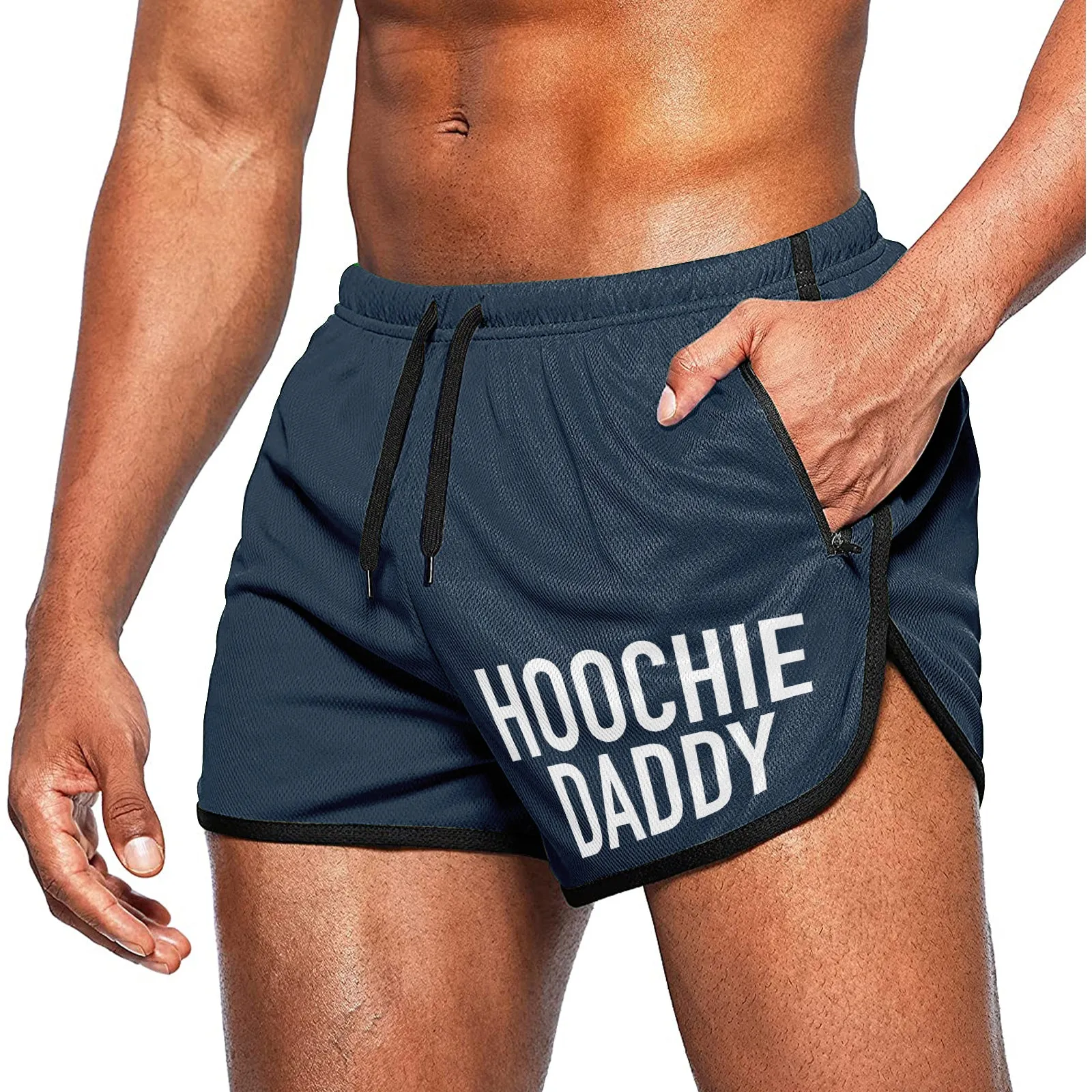 HOOCHIE DADDY CLASH OF COLORS 5'' INSEAM RUNNING SHORTS