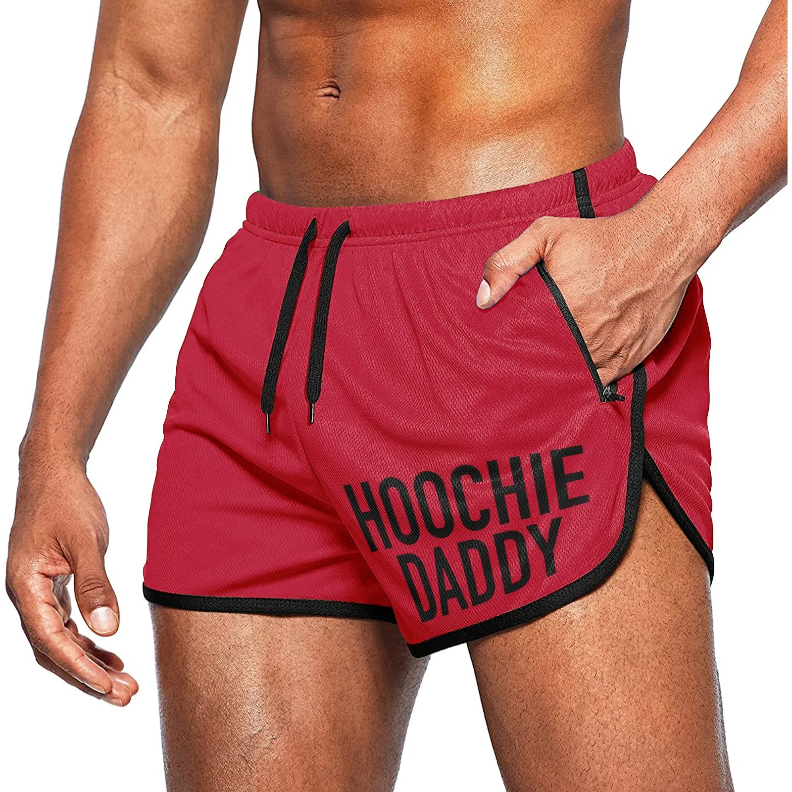 HOOCHIE DADDY CLASH OF COLORS 5'' INSEAM RUNNING SHORTS