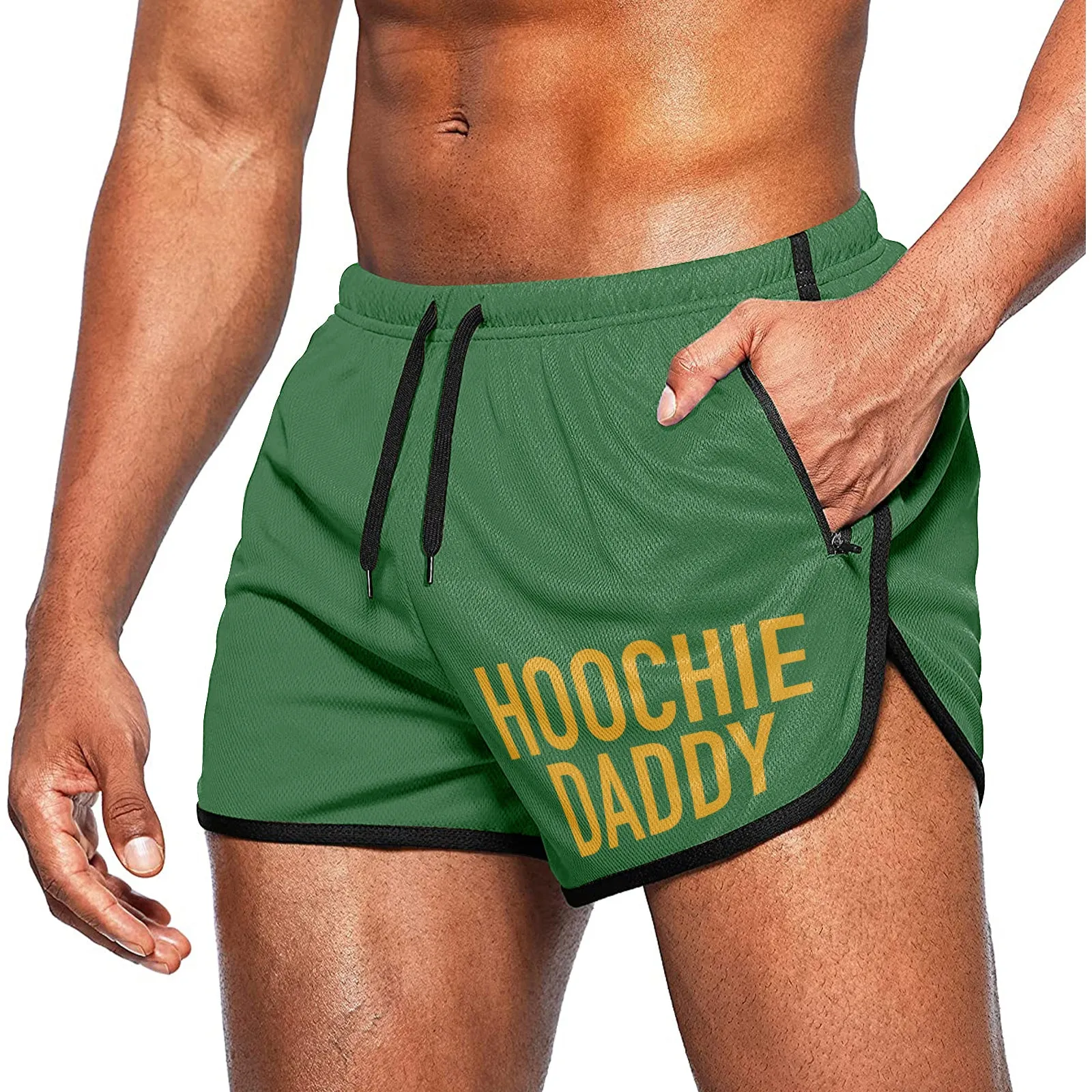 HOOCHIE DADDY CLASH OF COLORS 5'' INSEAM RUNNING SHORTS