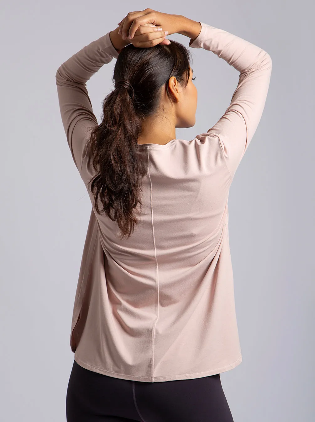 IZZY SPORT TOP BLUSH