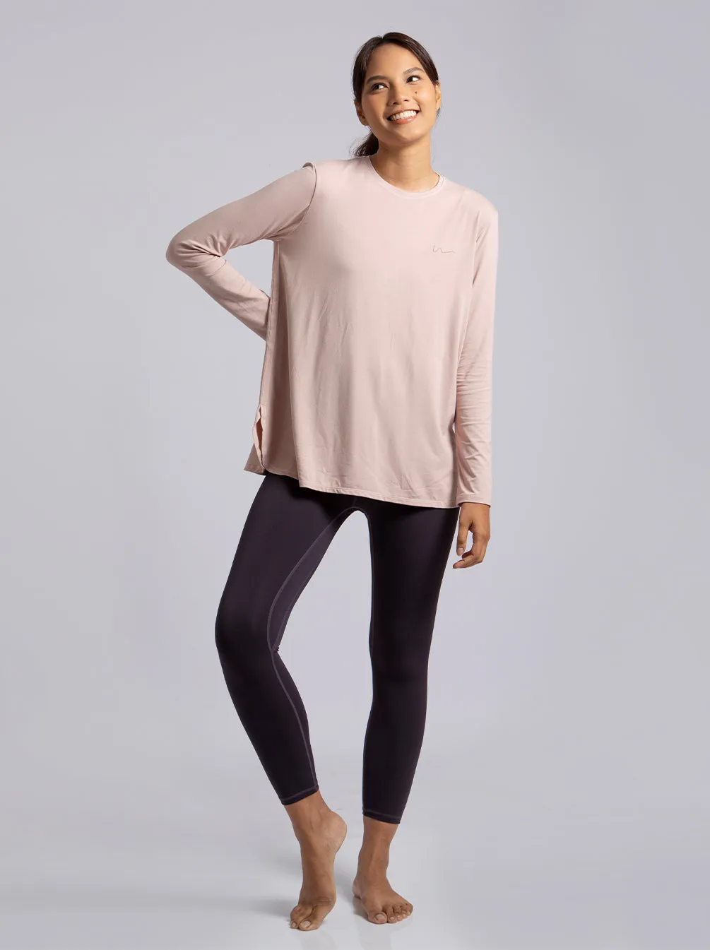 IZZY SPORT TOP BLUSH