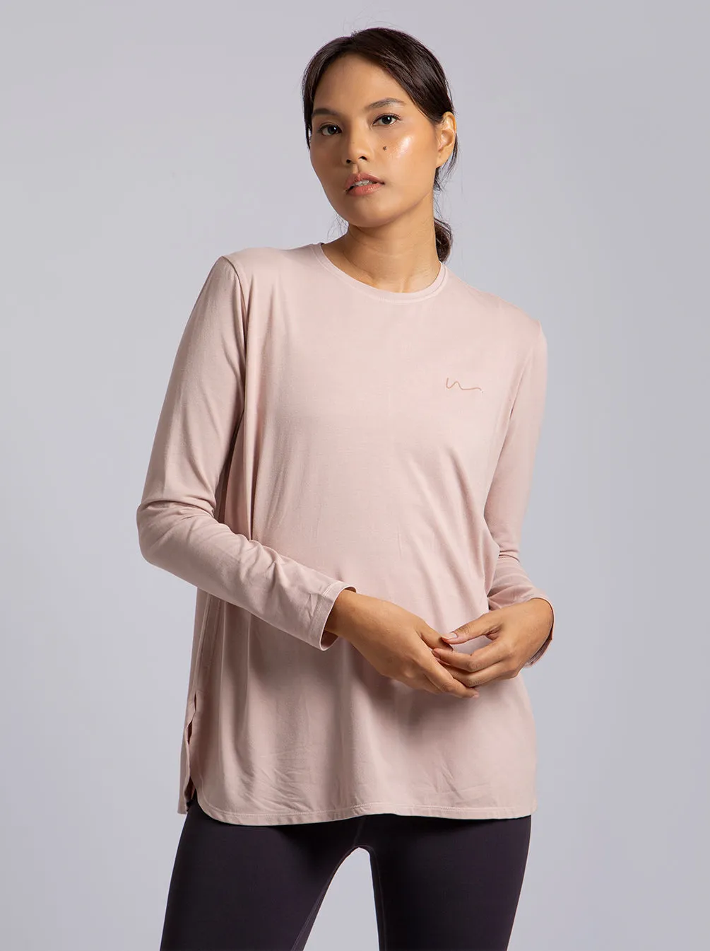 IZZY SPORT TOP BLUSH