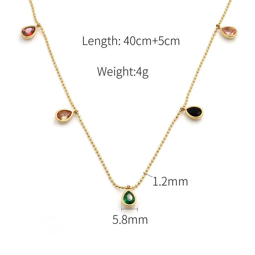 Just Lil Things Artifical  Gold Necklace jltn0798