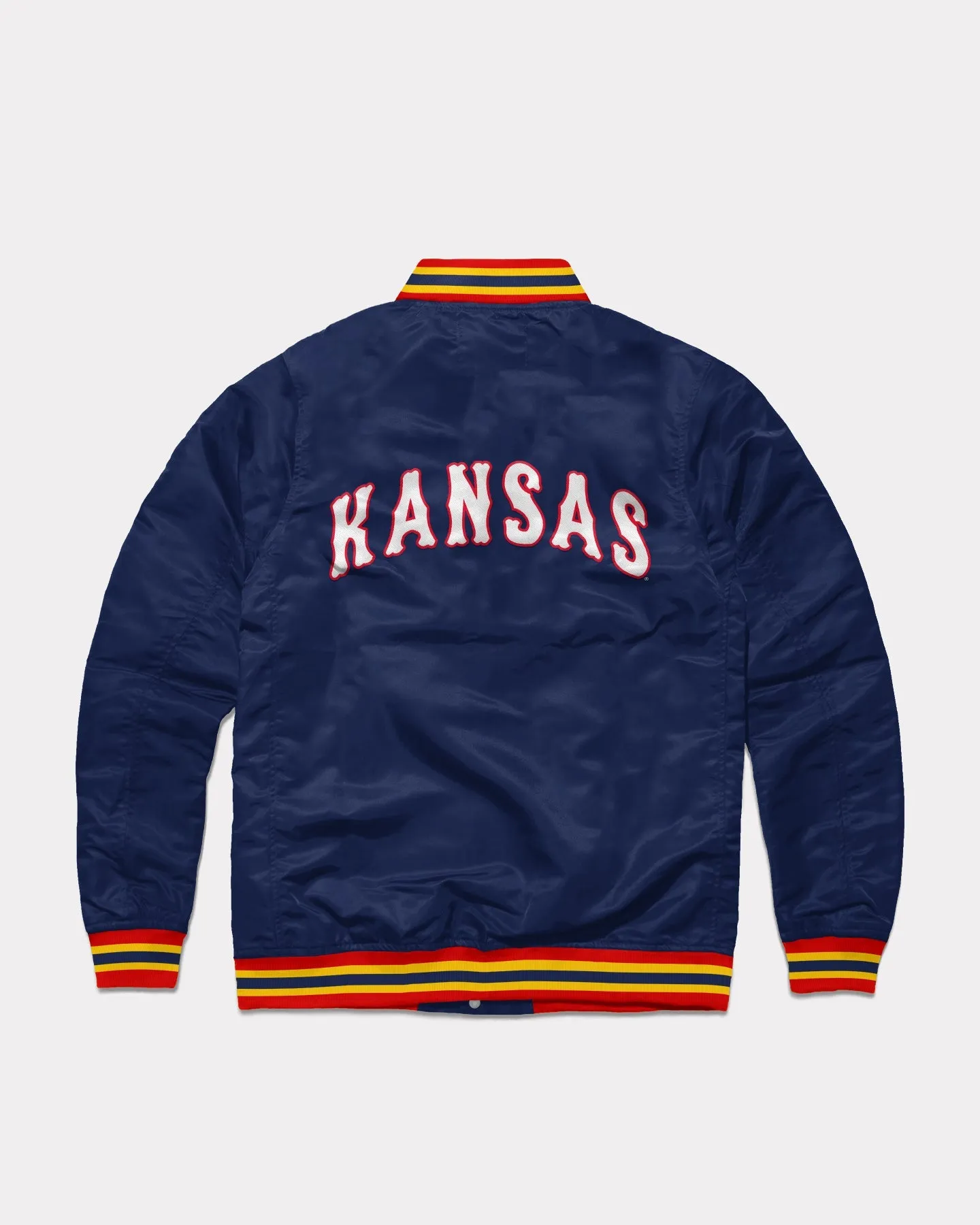 KU Warhawk Navy Varsity Jacket