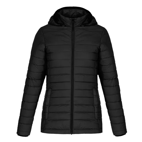 L00901 - Canyon - Ladies Puffy Jacket w/ Detachable Hood