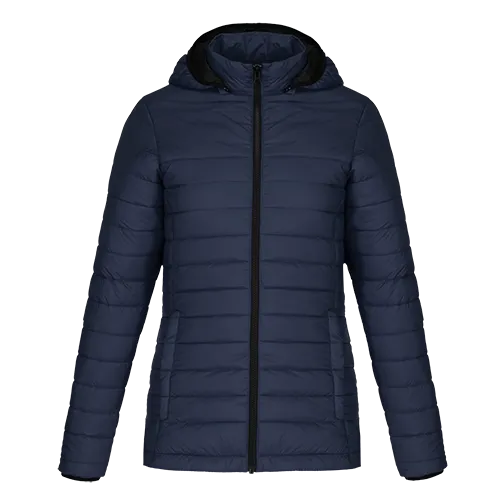 L00901 - Canyon - Ladies Puffy Jacket w/ Detachable Hood