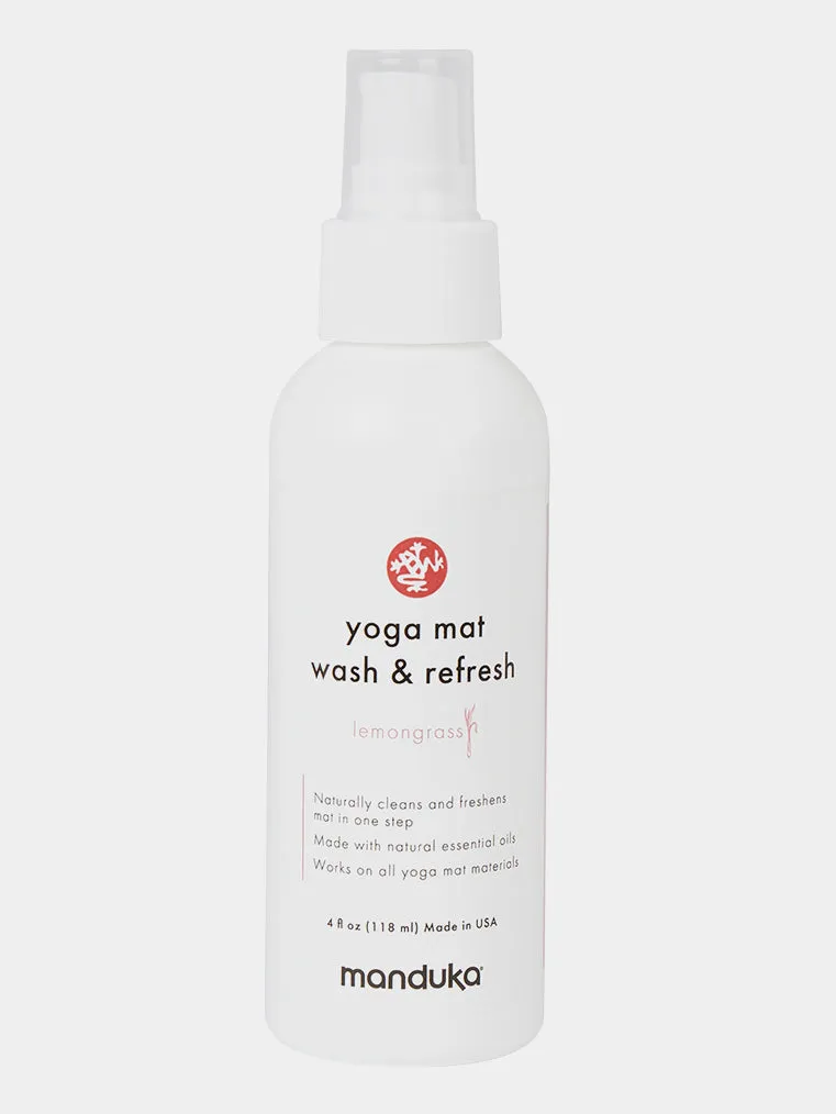 Manduka Mat Wash & Refresh 4 oz - Lemongrass