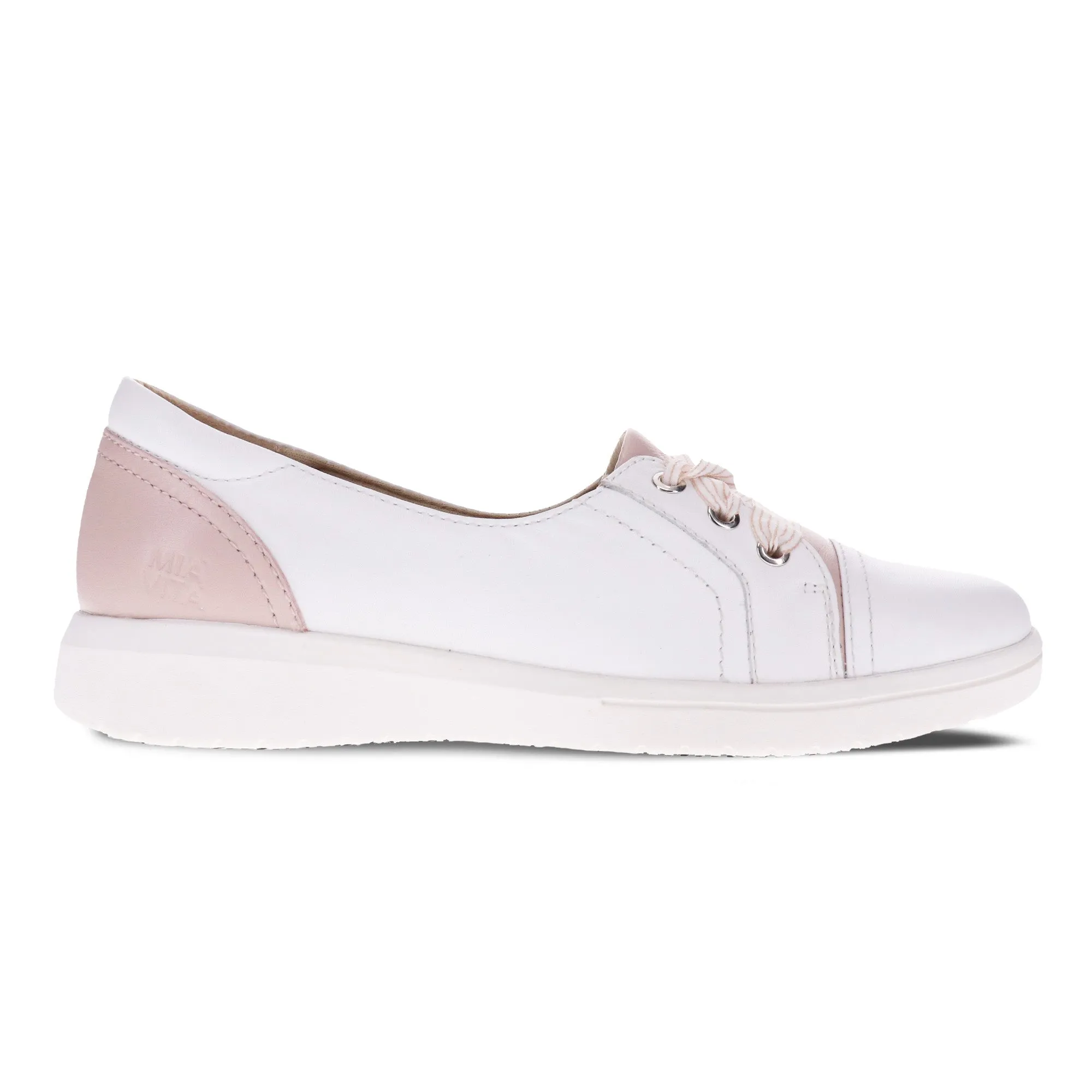 Mia Vita Women's Bridgette White/Blush