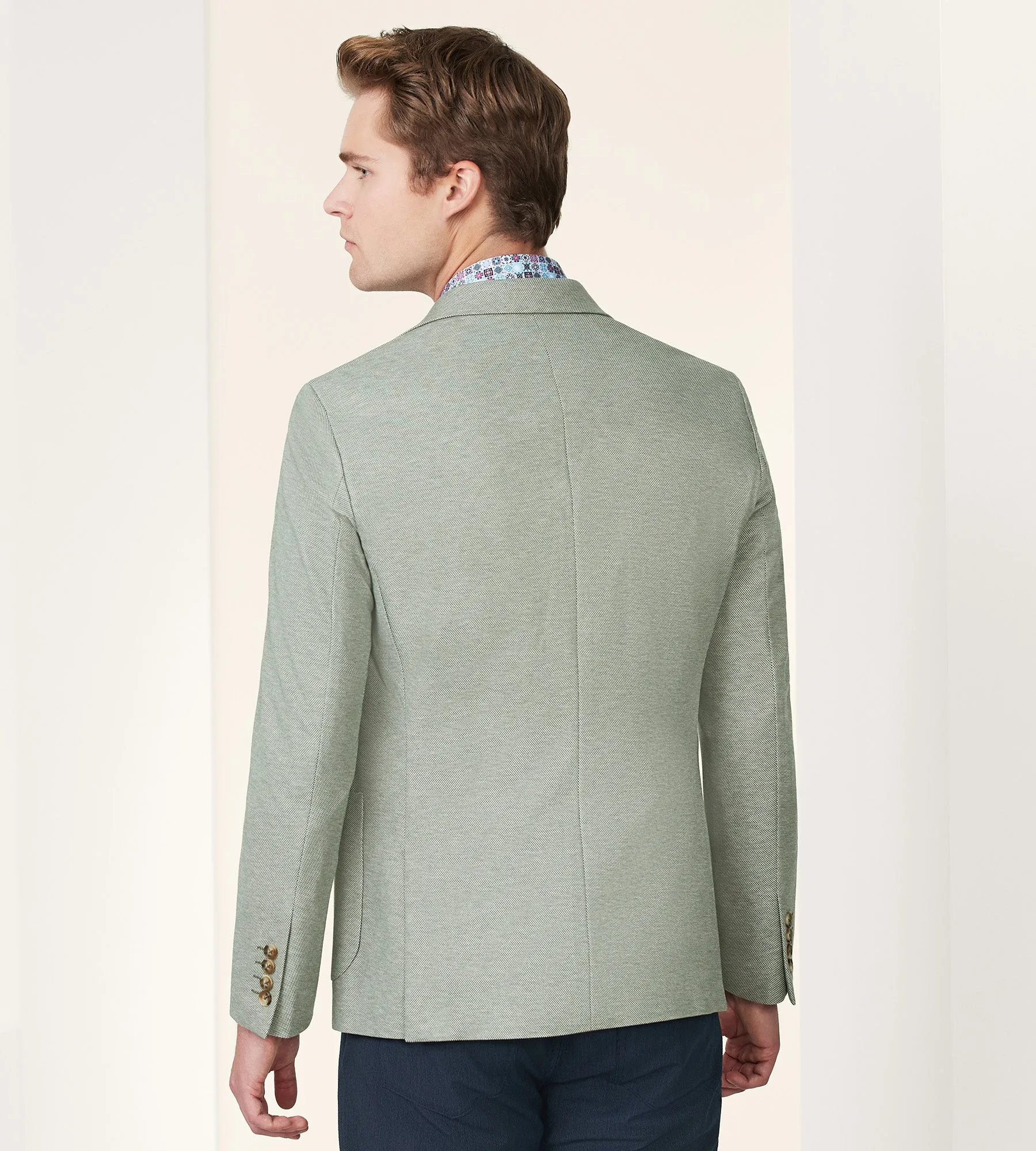 Modern Fit Knit Sport Jacket