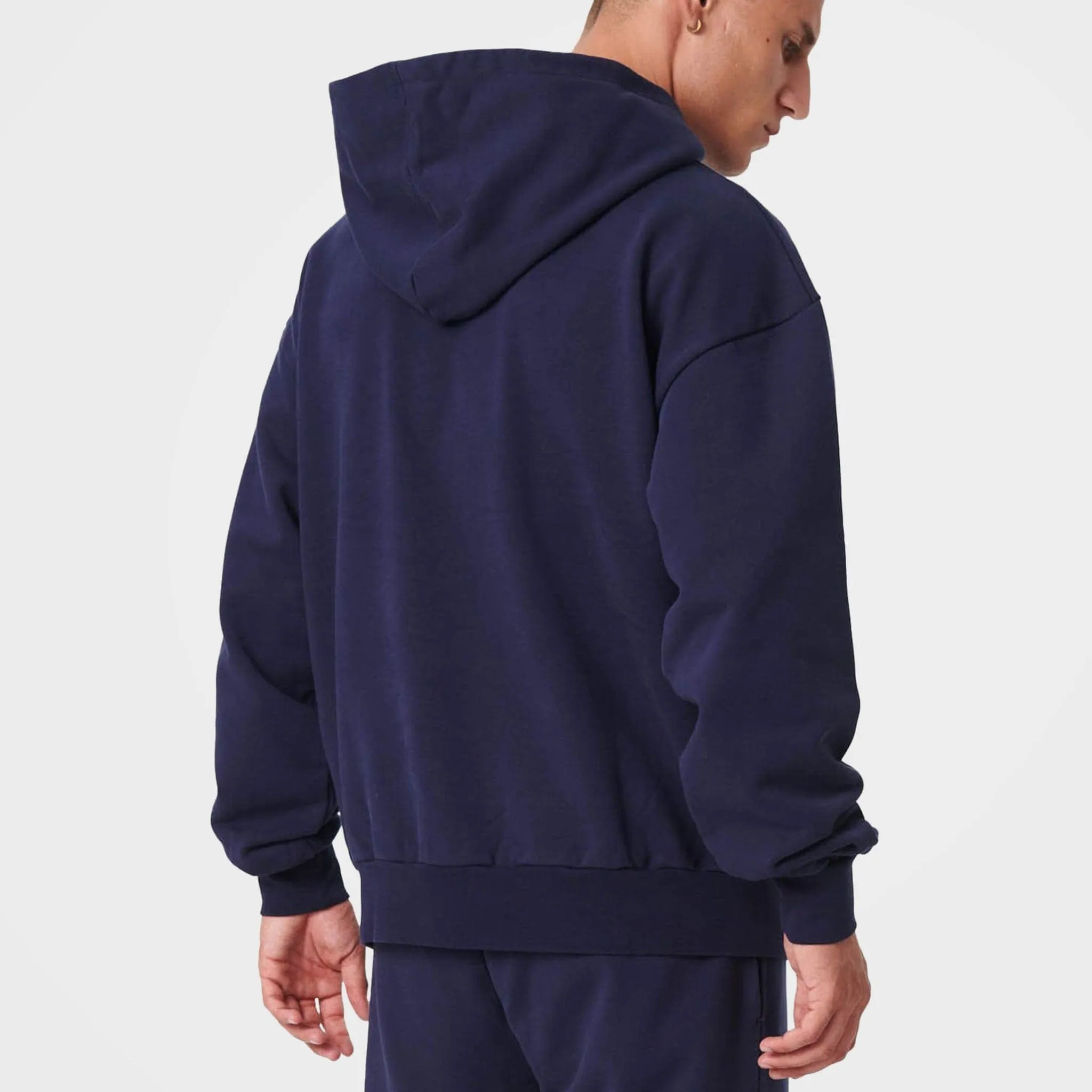 Navy Organic Cotton Hoodie by 7Days Active