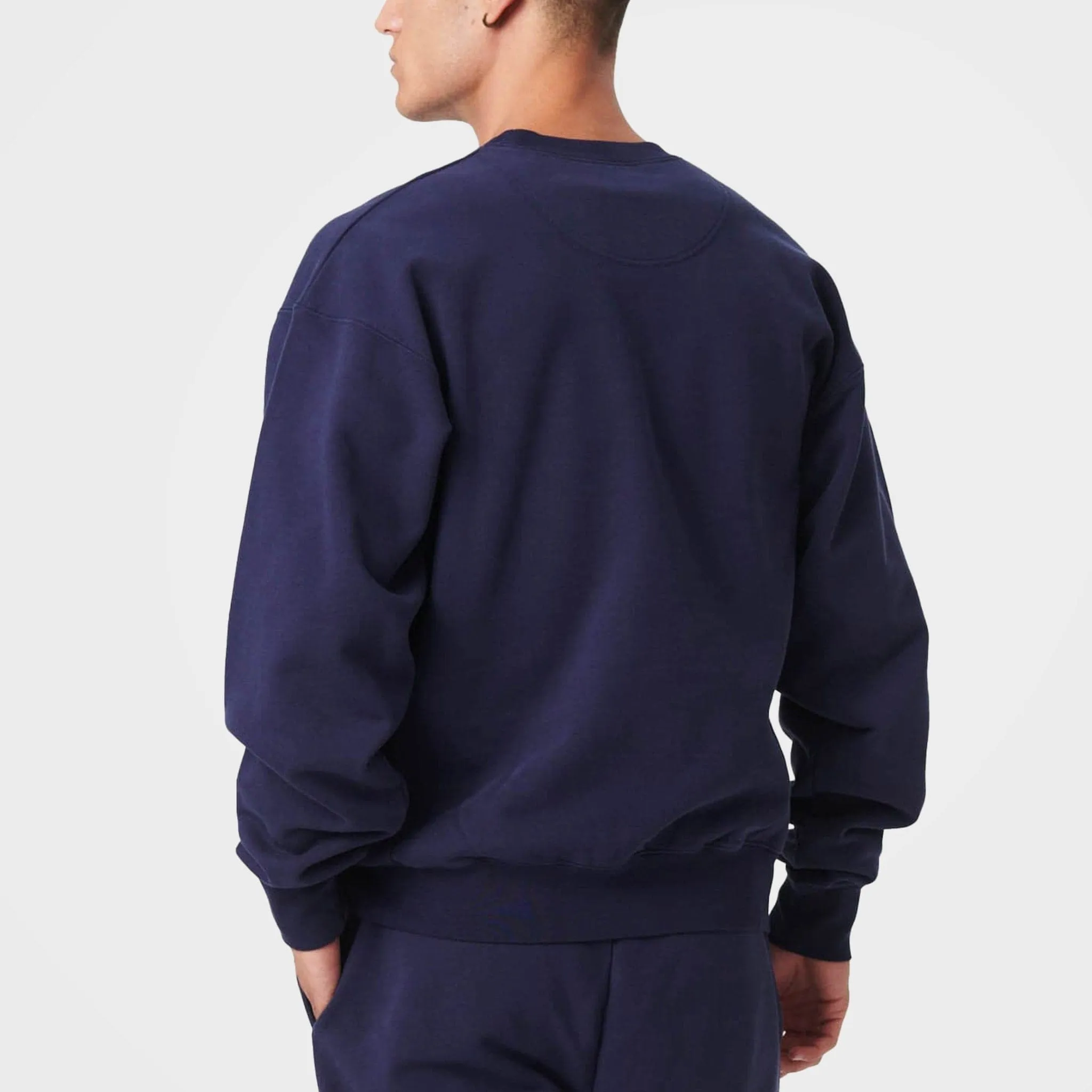 Navy Organic Cotton Sweatshirt by 7Days Active