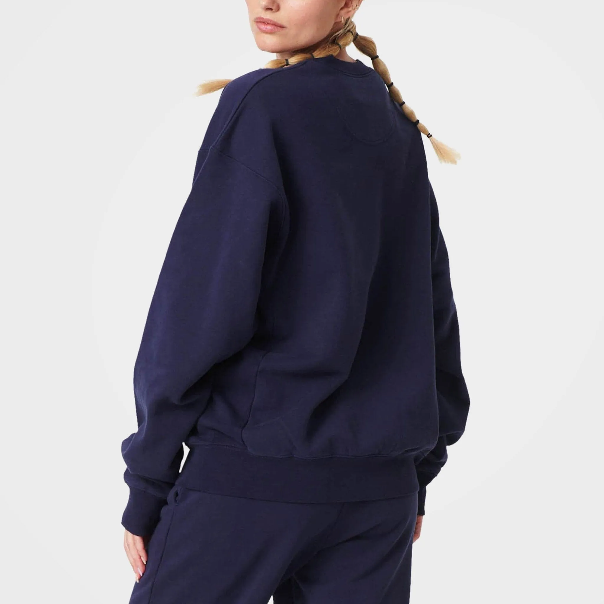 Navy Organic Cotton Sweatshirt by 7Days Active