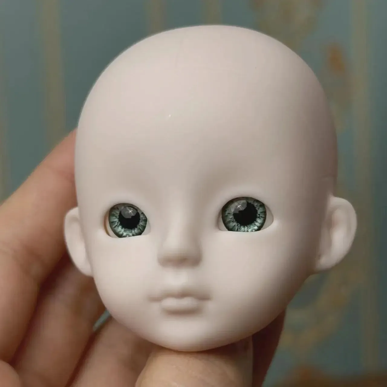 New Cute 30cm Doll Head 1/6 BJD Doll DIY Practice Makeup Whole Doll | Toy Gift for Children and Girls | Open Head Can Change Eyes