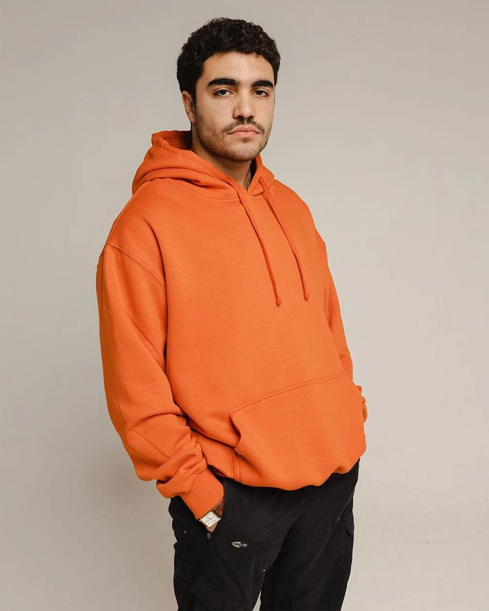 Orange Hoodie