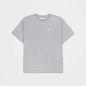 Organic Cotton T-Shirt - Heather Grey, by 7Days Active