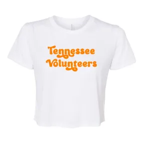 Pep Rally Crop Short Sleeve T-shirt in University of Tennessee