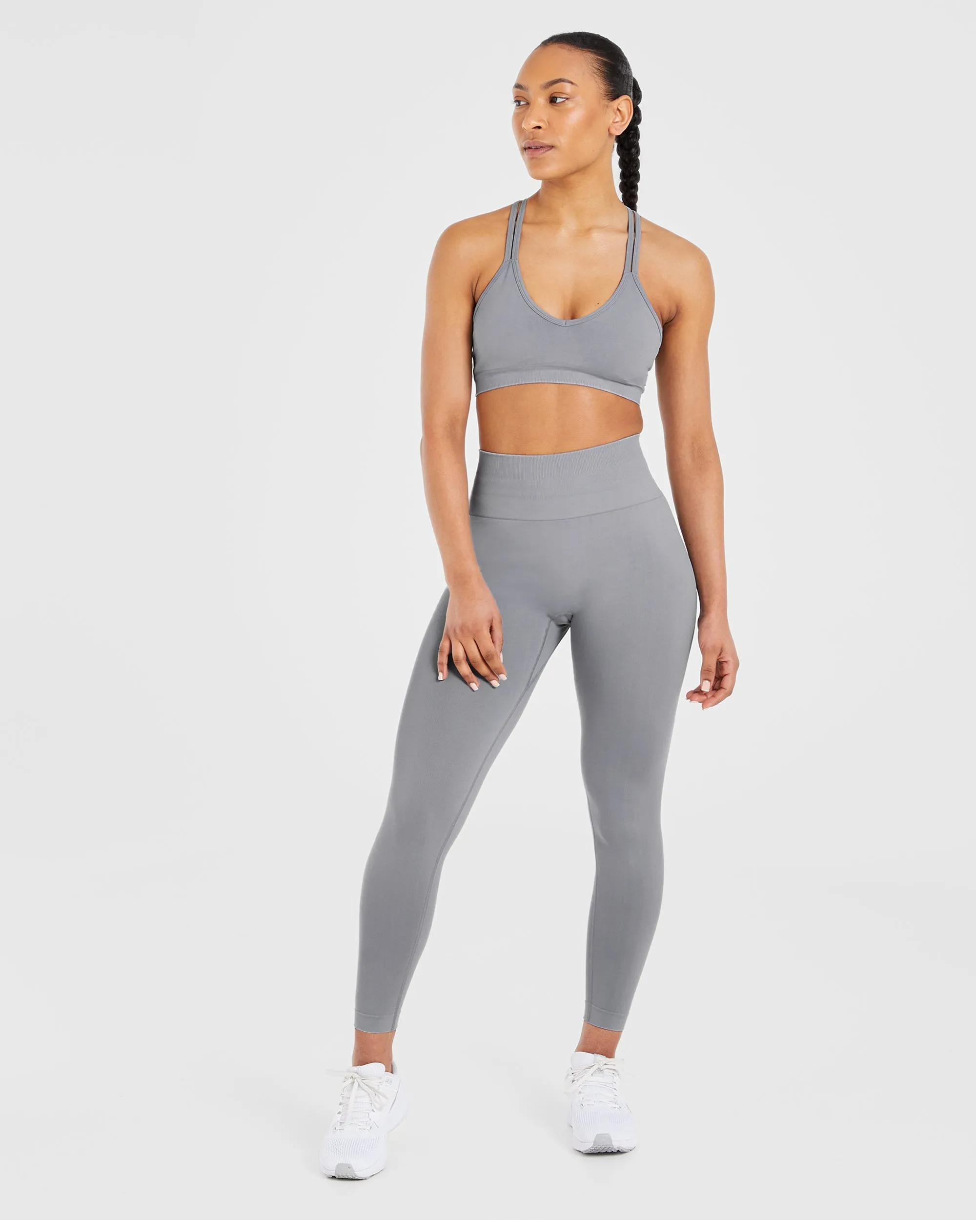 Power Seamless Leggings - Grey