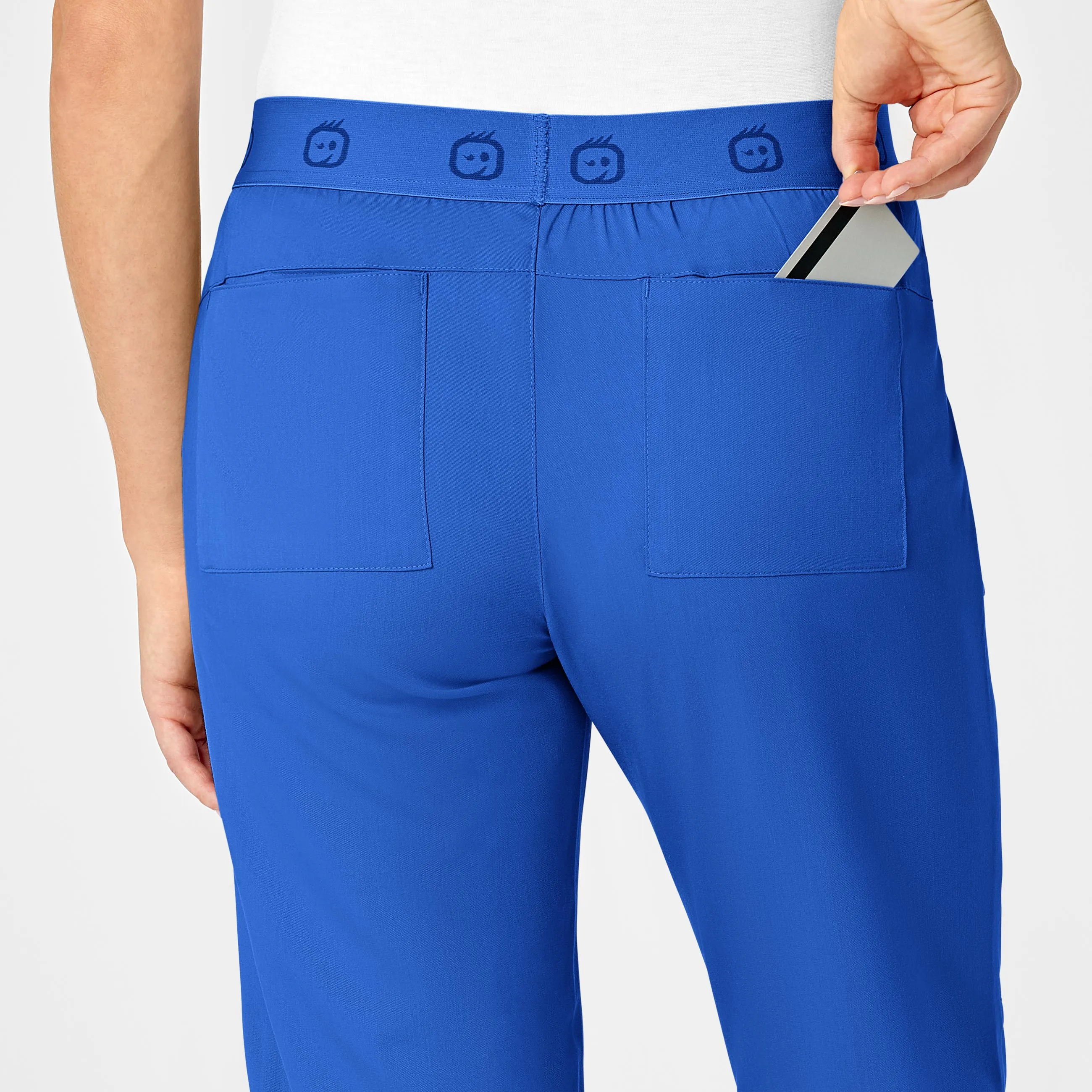 PRO Women's Slim Cargo Jogger Scrub Pant - Royal