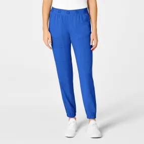 PRO Women's Slim Cargo Jogger Scrub Pant - Royal