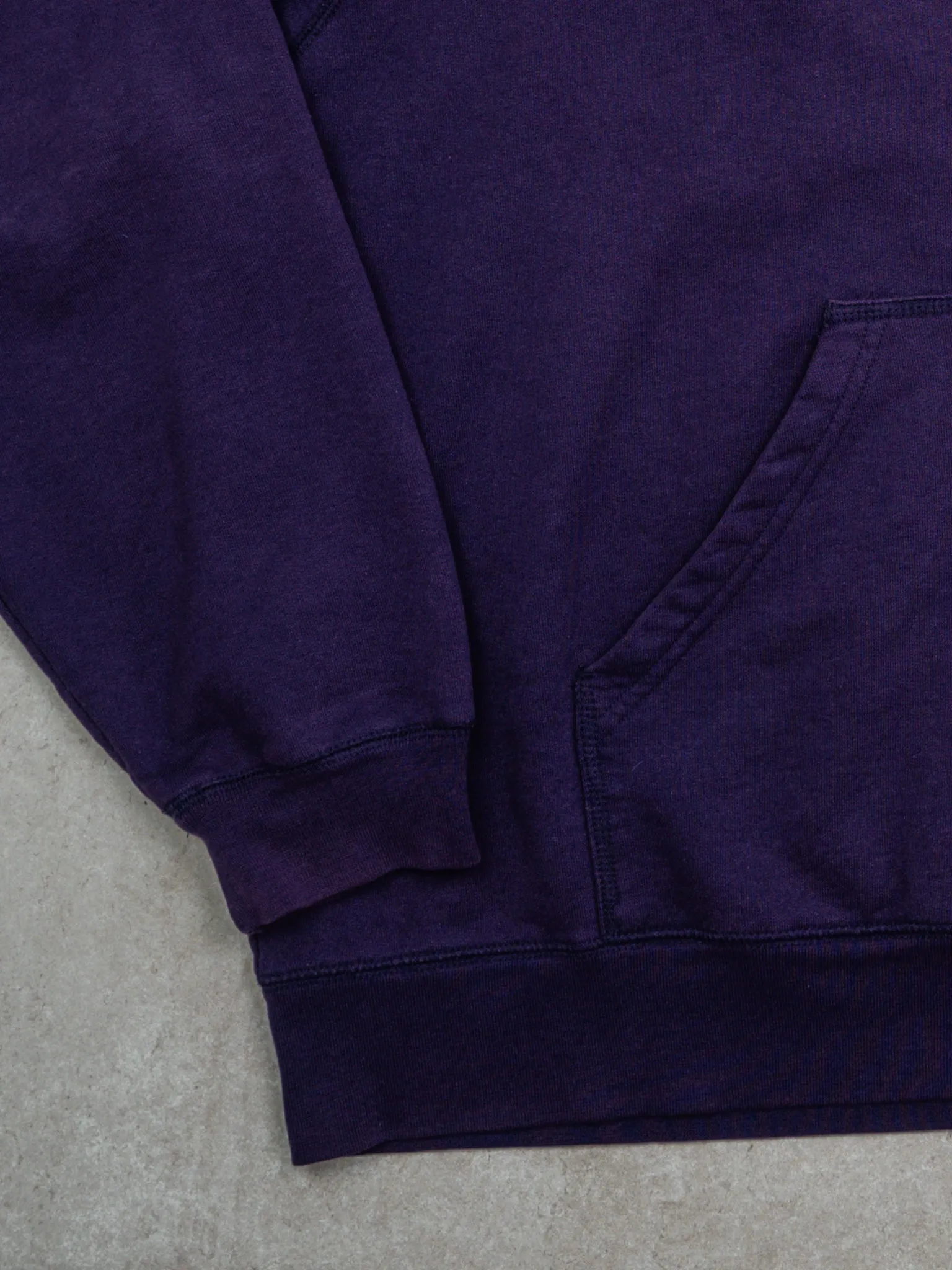 Purple LA Lakers Patch Hoodie (XXL)