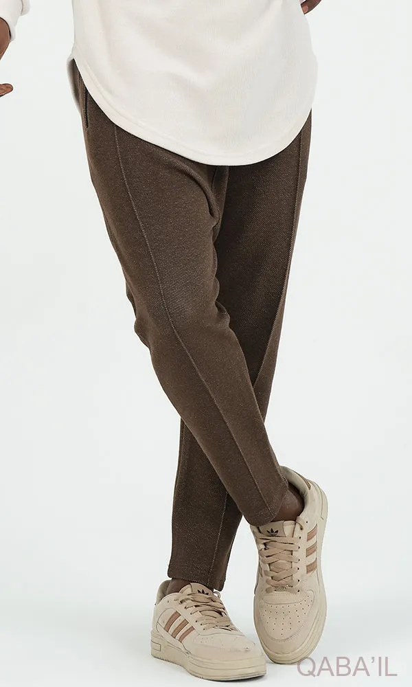 QL Relaxed Trousers City in Brown