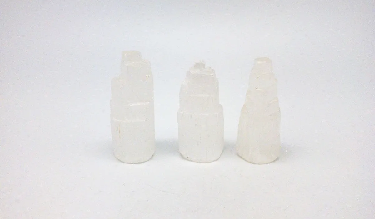 Selenite Step Tower Sets