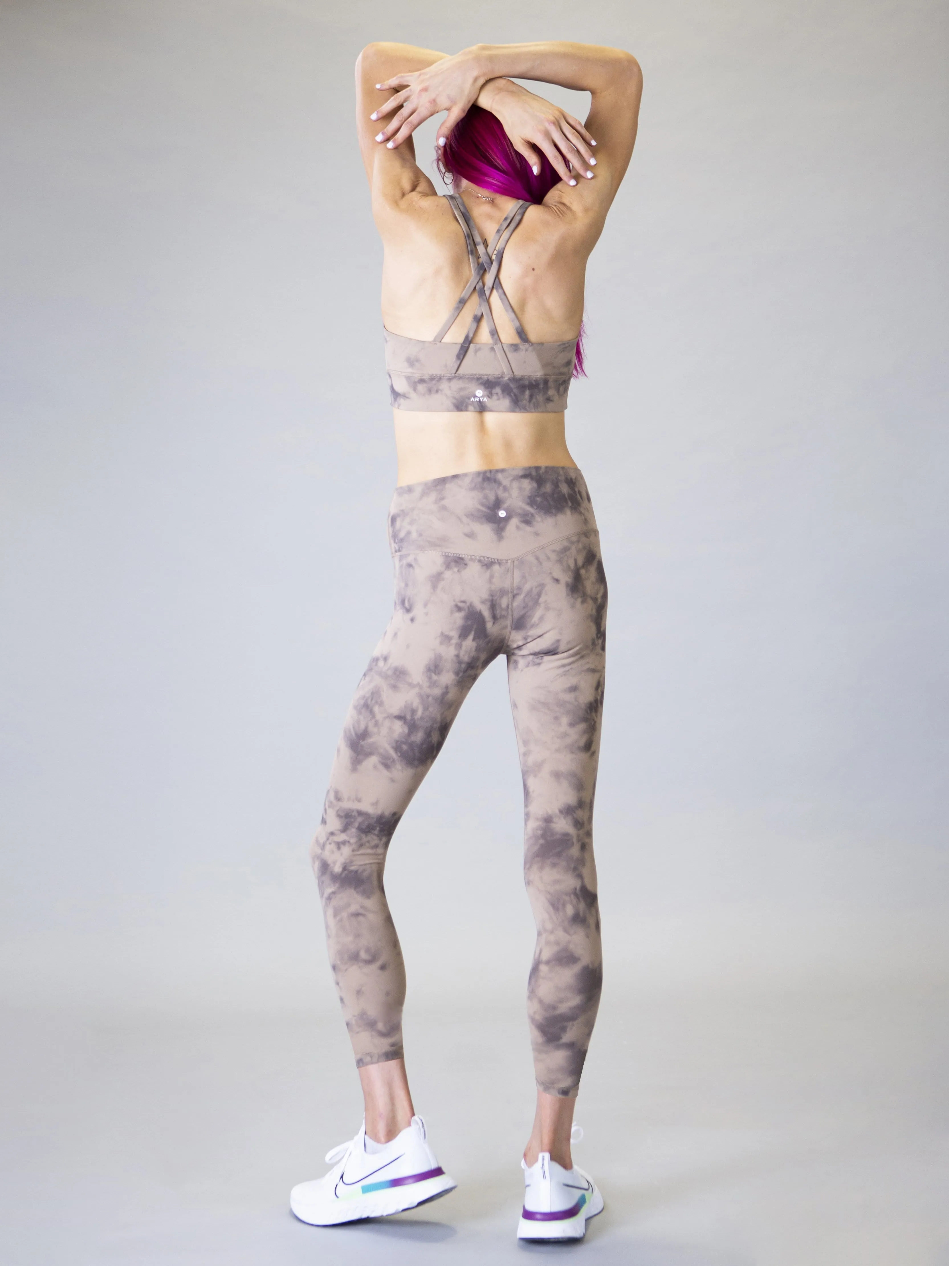 Shadow Tie Dye Leggings - Earth Essence