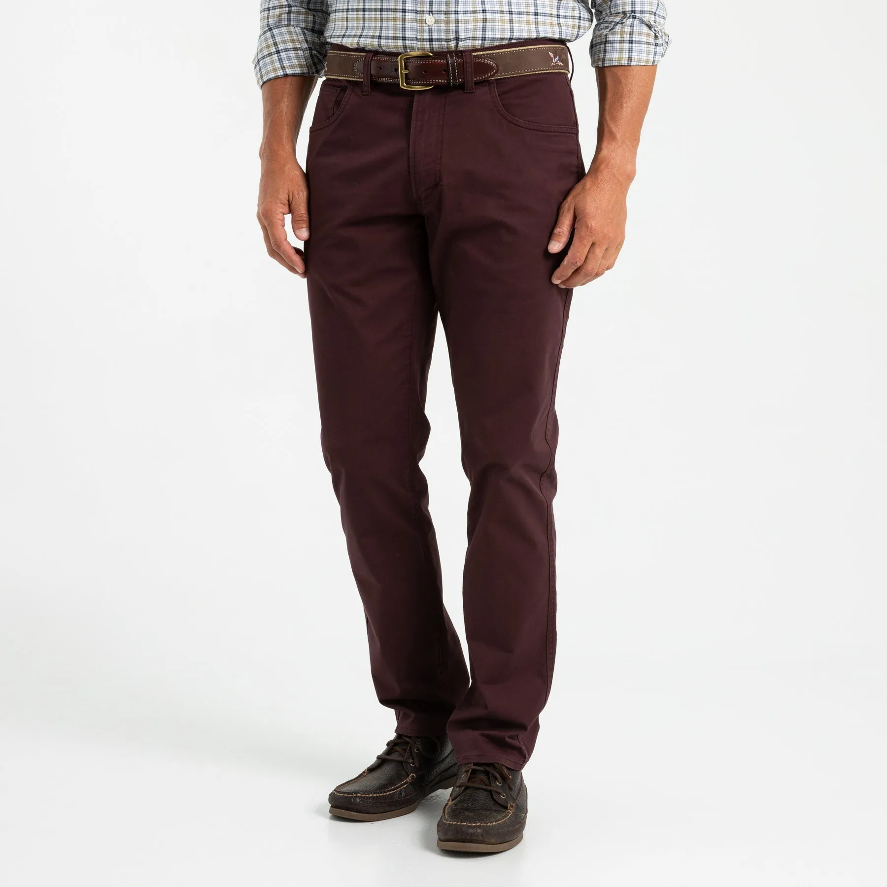 Shoreline Five-Pocket - Dark Cognac