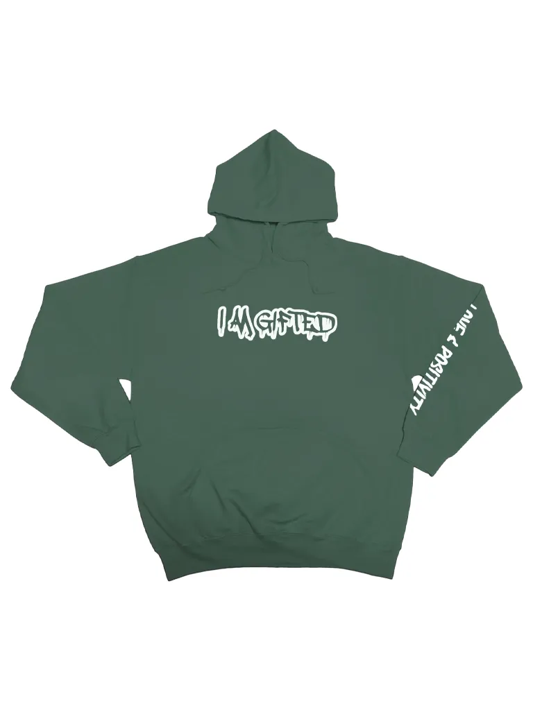 Slime Hoodie in Forest Green