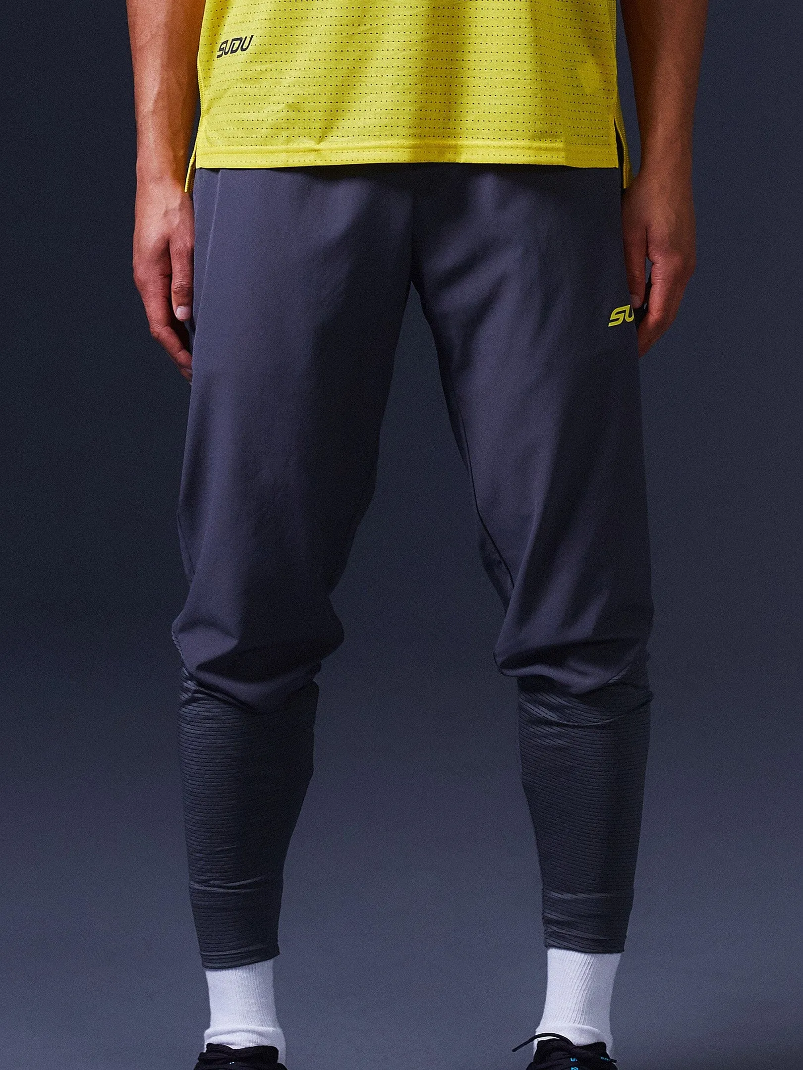 SRP 01 Run Pants - Grey/Yellow