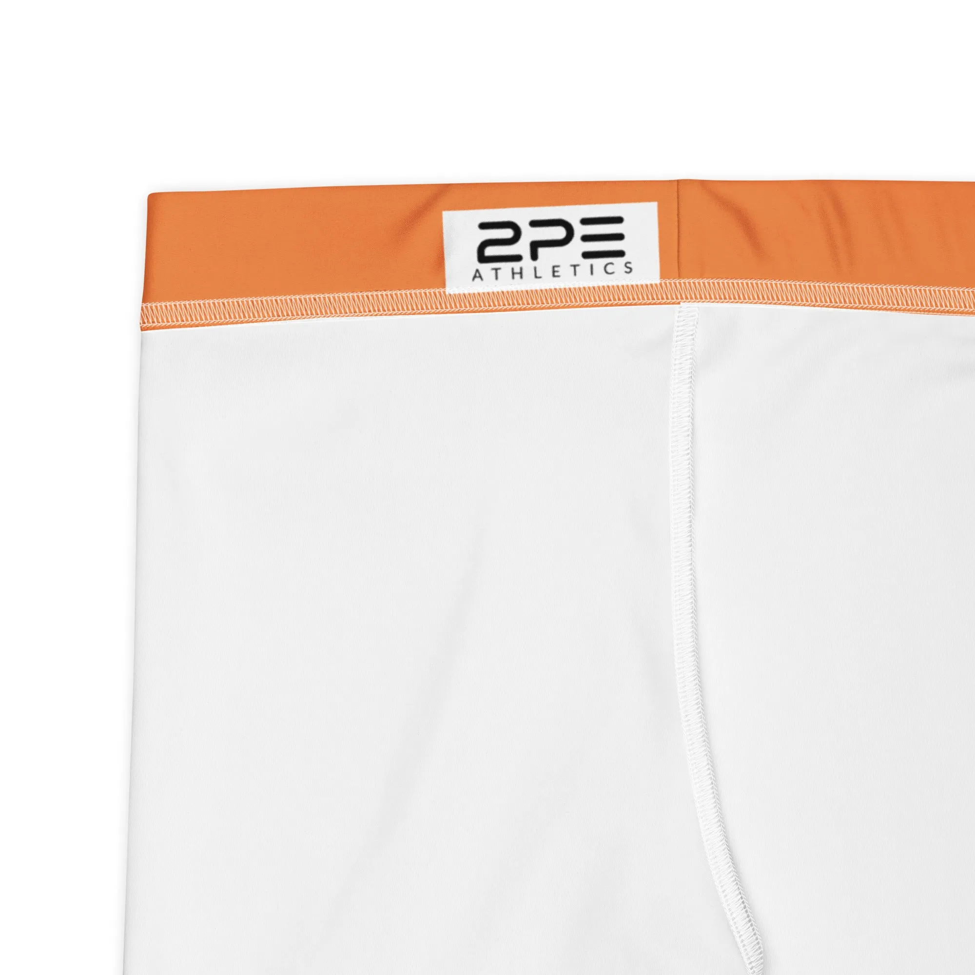 Sunset Orange Workout Shorts